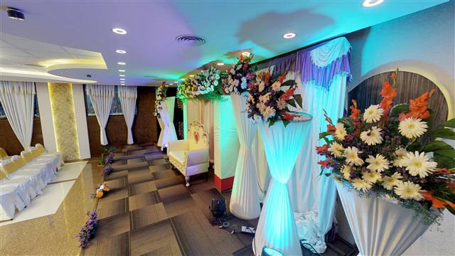4th Floor Galleria banquet seating at GM Rejoyz
