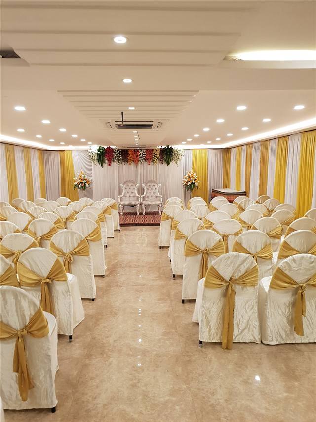Ground Floor hall decorated for a function at GM Rejoyz